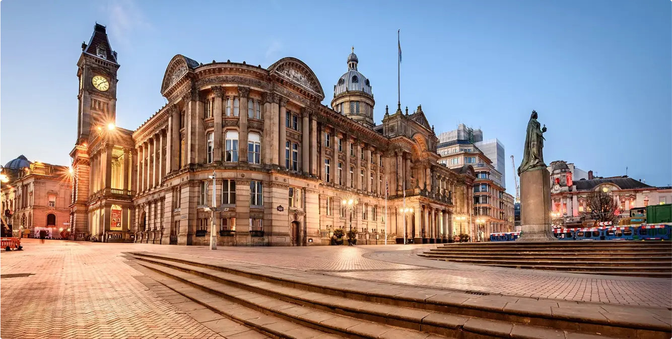 A UK-based travel agency has extensive knowledge of Birmingham